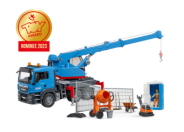 bworld Baustellenset mit MAN TGS Kran LKW in Kategorie PreSchool nominiert