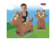Neu im Programm von Jamara ist der formschöne Hüpfdino
