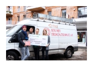 MyPostcard und KIDDINX übermitteln Spendenerlöse an Berliner Obdachlosenhilfe