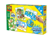 Malen mit Wasser - Versteckte Tiere