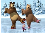 Masha And The Bear Comes to Life on Ice!
