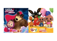Bing and Masha and Bear for the first time attending Lucca Comics & Games 2021