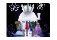 Designer Marlou Breuls Launches SpongeBob SquarePants couture collection at Amsterdam Fashion Week