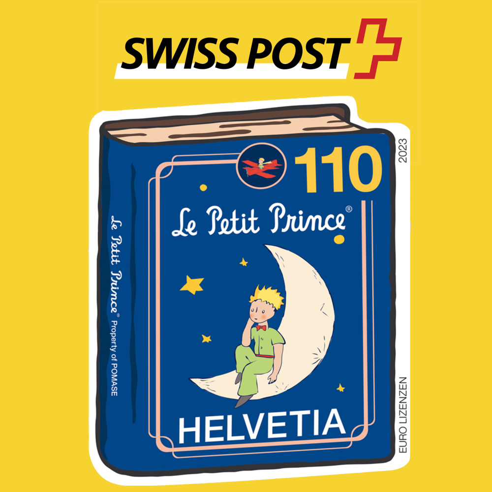 Swiss Post ehrt „Der Kleine Prinz“ mit einer Sonderbriefmarke zum Jubiläum!