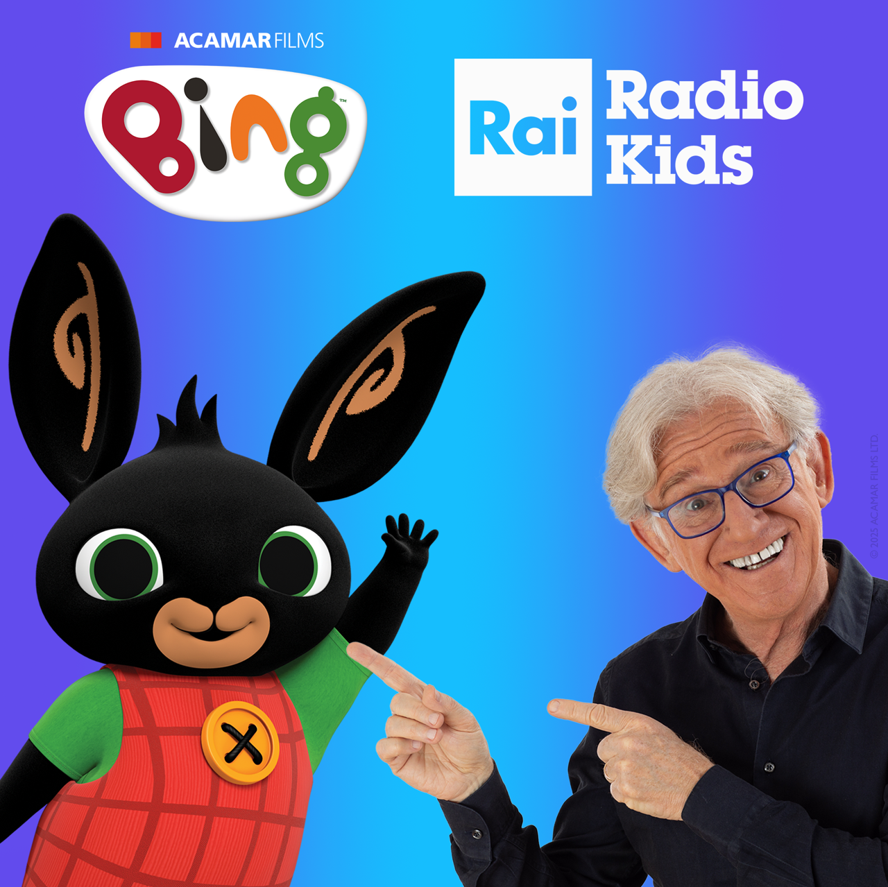 In Italy Bing Returns to Rai Radio Kids  - Armando Traverso and Bing Discuss Bedtime Routines