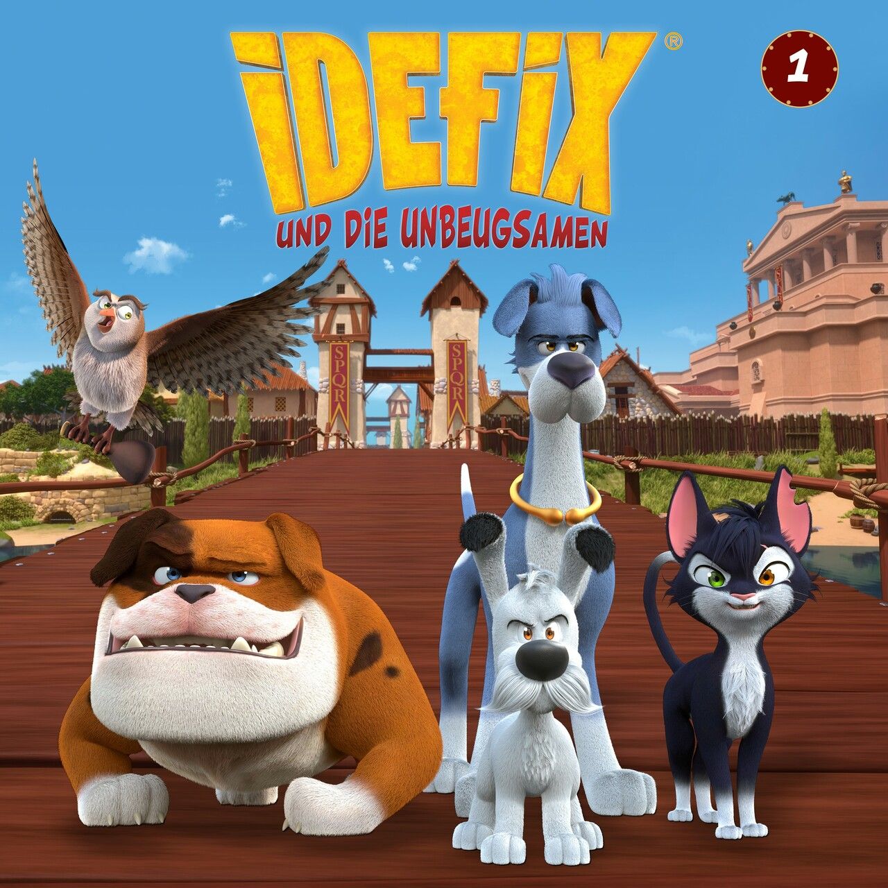 Eine Bande unbeugsamer Tiere stellt sich gegen die römischen Besatzer!