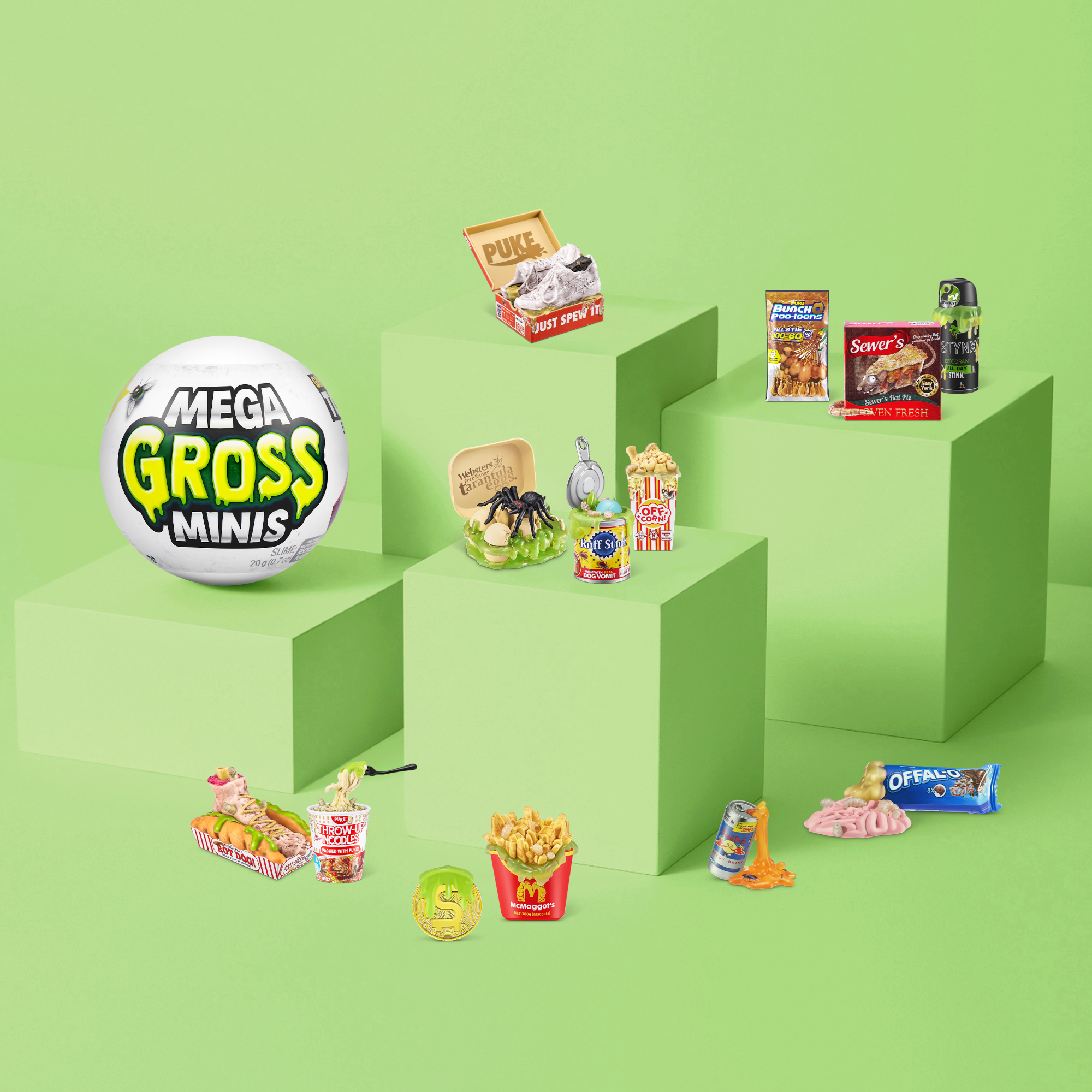 Mega Gross Minis: Eklige Parodien Deiner Lieblingsmarken