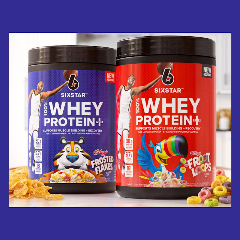 Six Star Pro Nutrition Announces Launch of Kellogg’s Cereal Flavoured Products in the Canadian Market