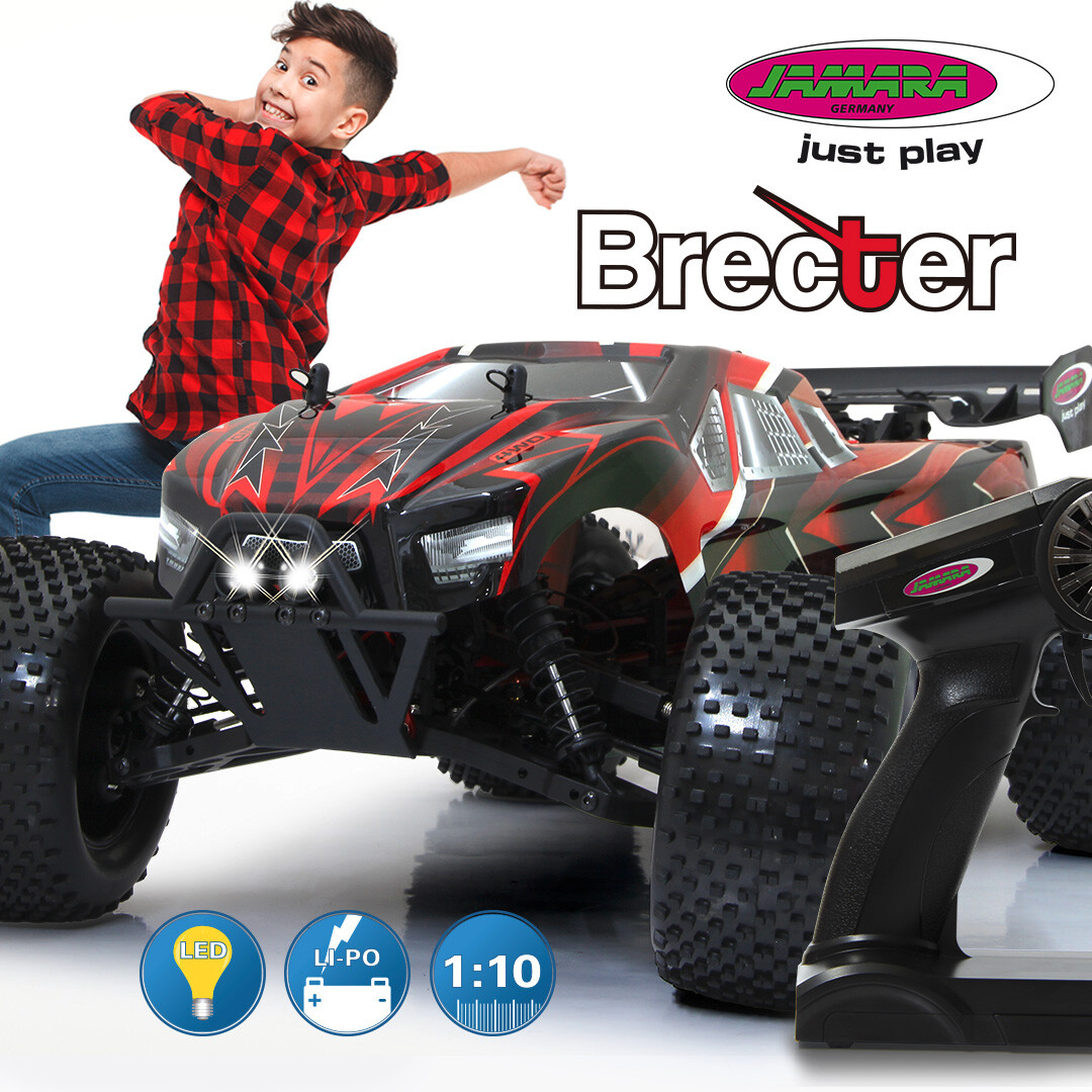 Jetzt kommt mit dem Brecter Truggy 1:10 echte Power auf die Piste