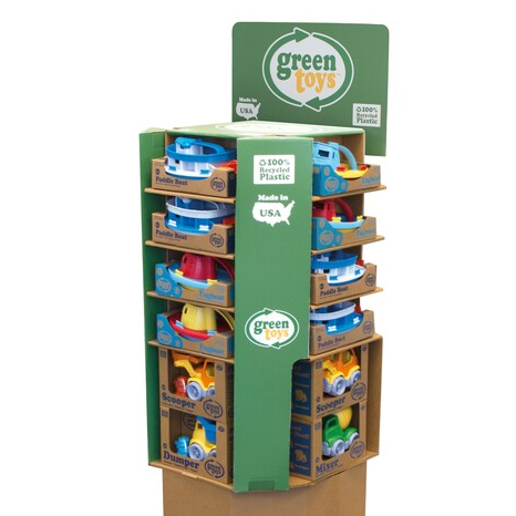 Verkaufsstarkes Green Toys Bodendisplay