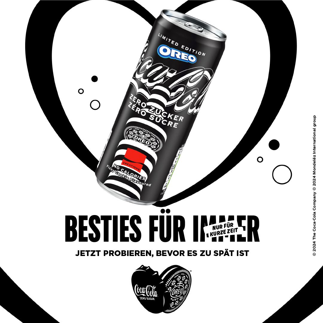 Coca‑Cola und OREO feiern ihre „Bestie“-Partnerschaft mit limitierter Produktinnovation und interaktiven Erlebnissen