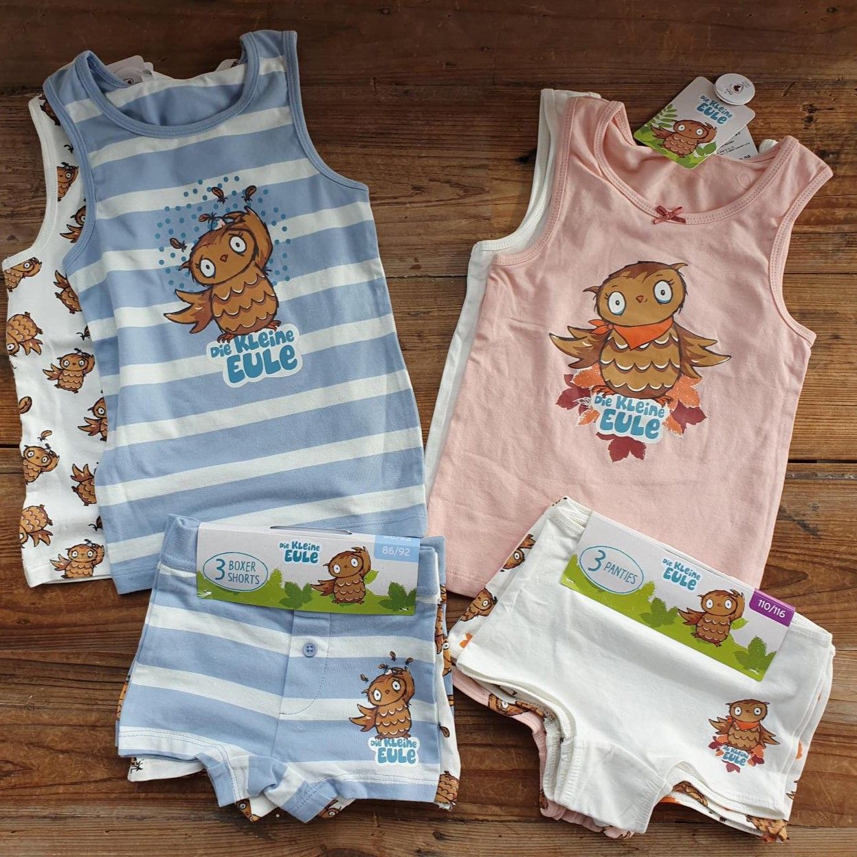 Die neue "Die kleine Eule"-Kollektion von Ernsting's family