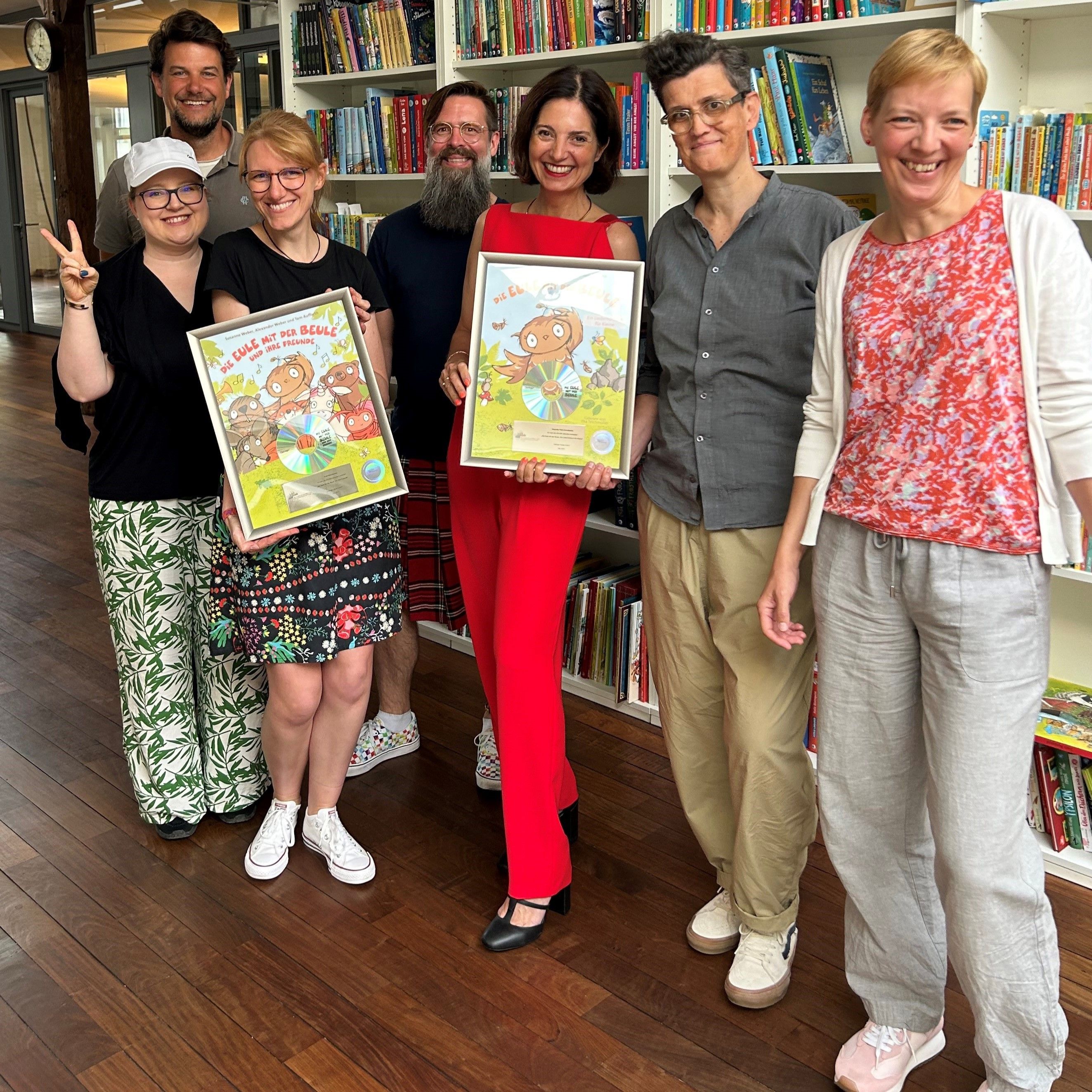 "Die kleine Eule"-Liederhörbuch und -Liederalbum ausgezeichnet