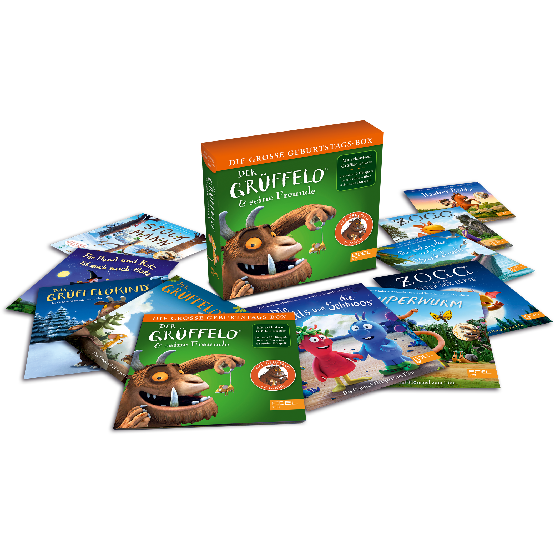 Die große Geburtstags-Box (25 Jahre Grüffelo)
