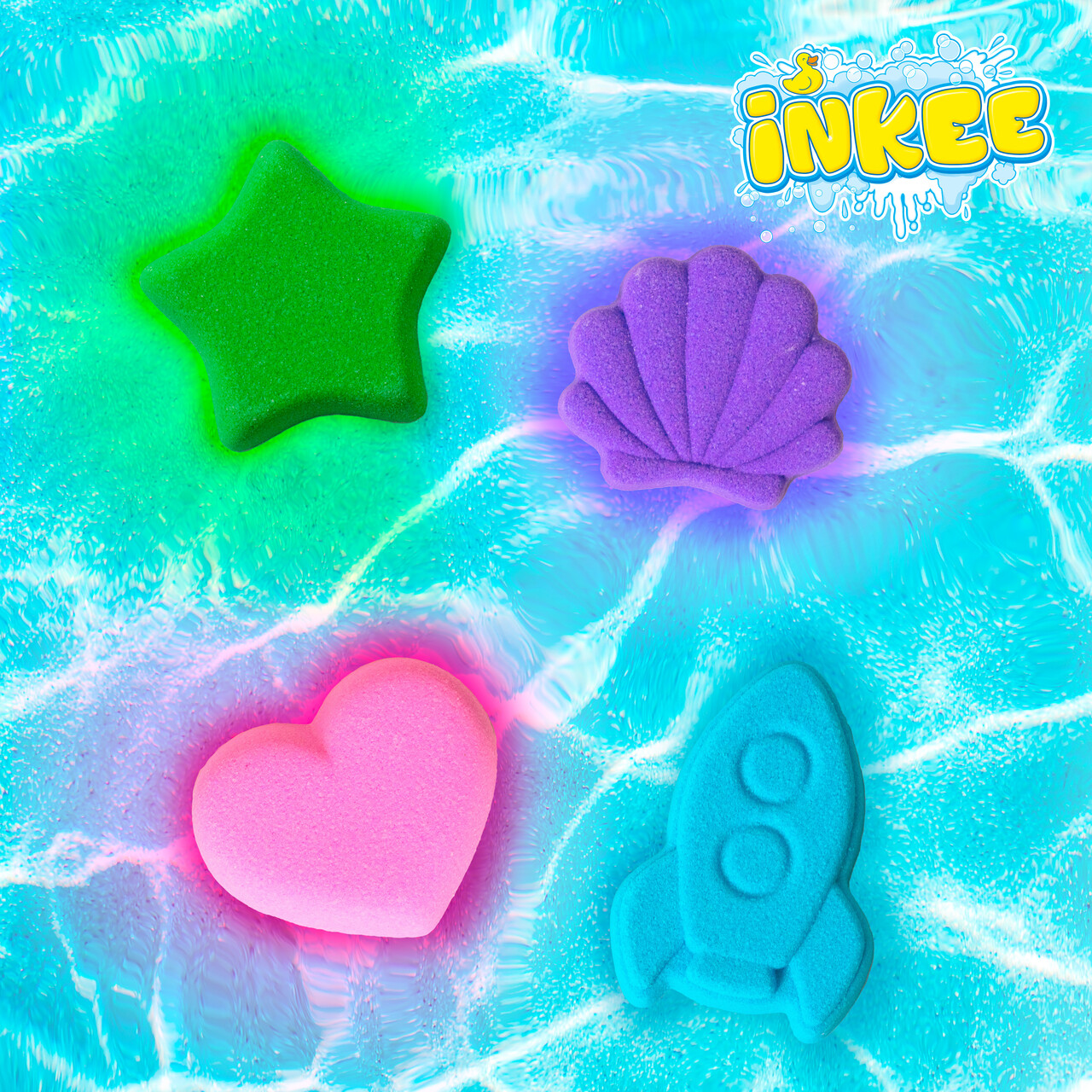 Noch mehr Spaß für die Badewanne – mit den INKEE Sprudelbade-Tabs!