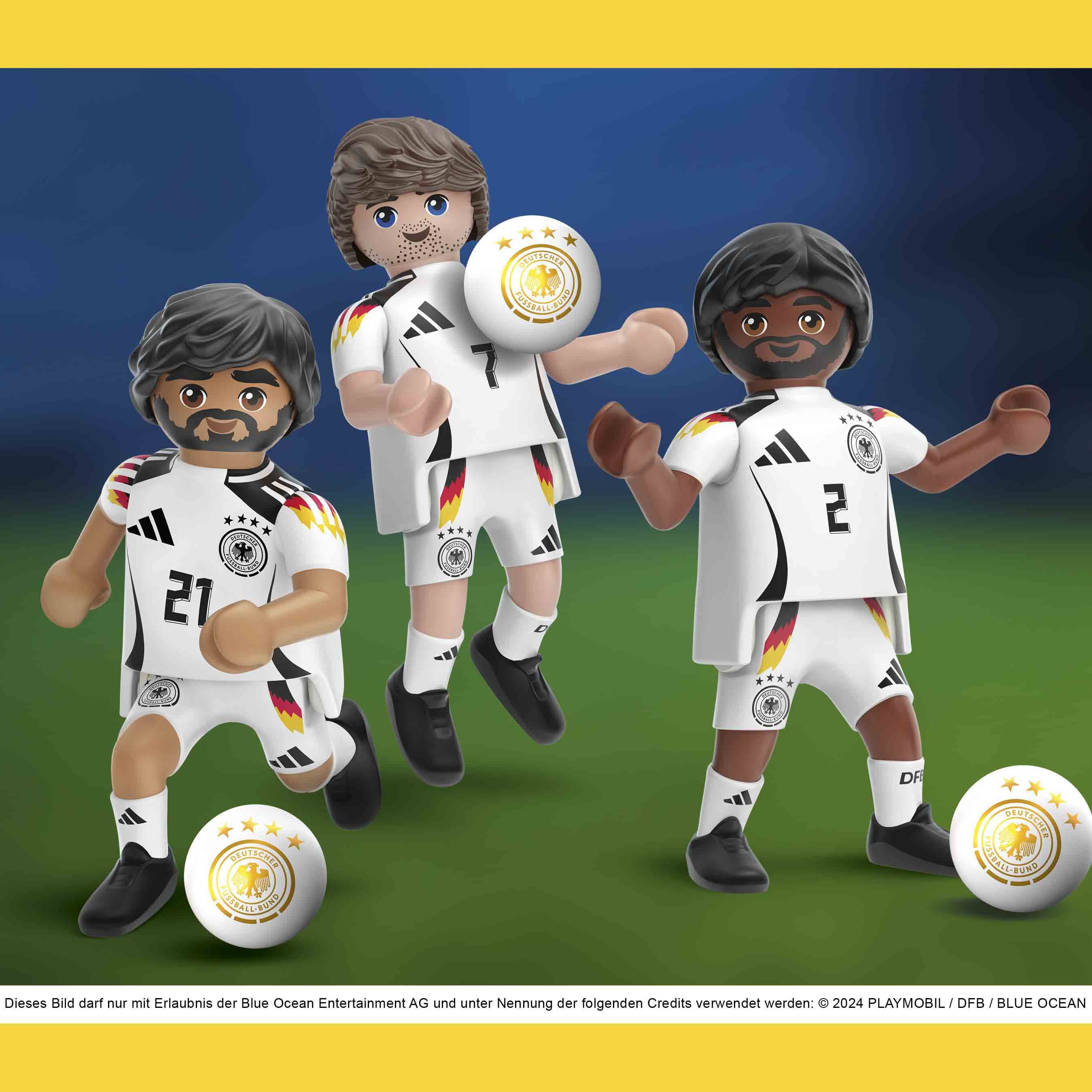 PLAYMOBIL bringt die deutsche Männer-Nationalmannschaft ins Kinderzimmer