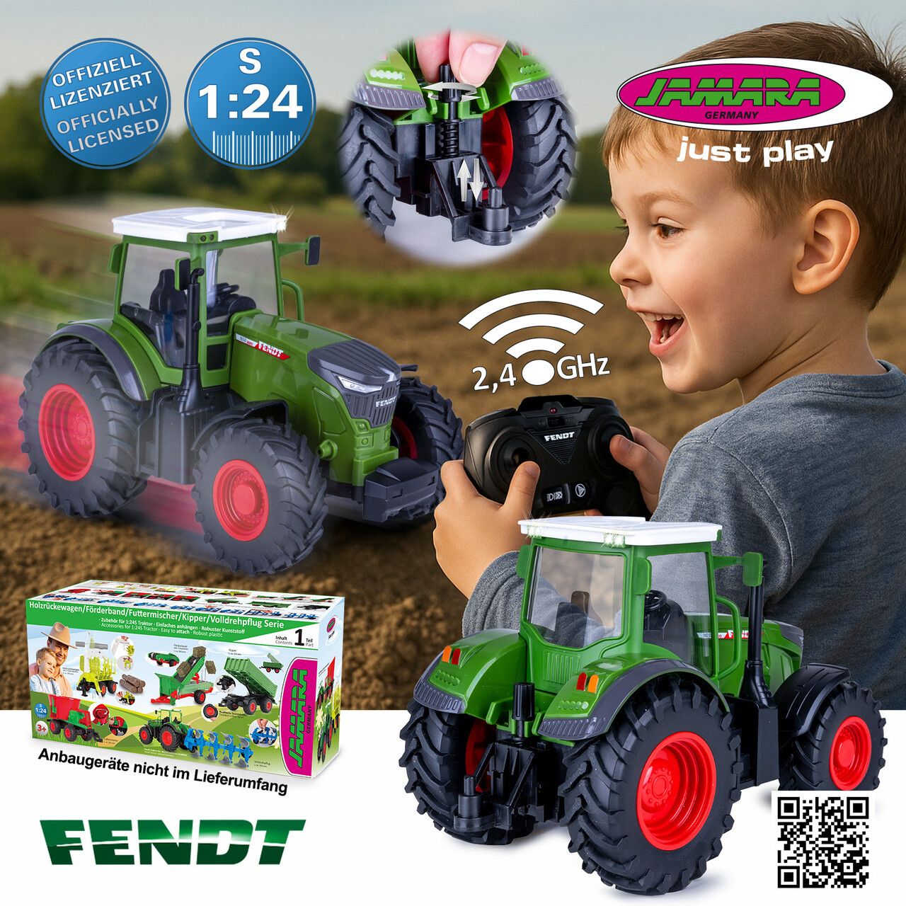 Feldarbeit wie bei den Großen - Der neue RC-Fendt 1050 Vario von JAMARA