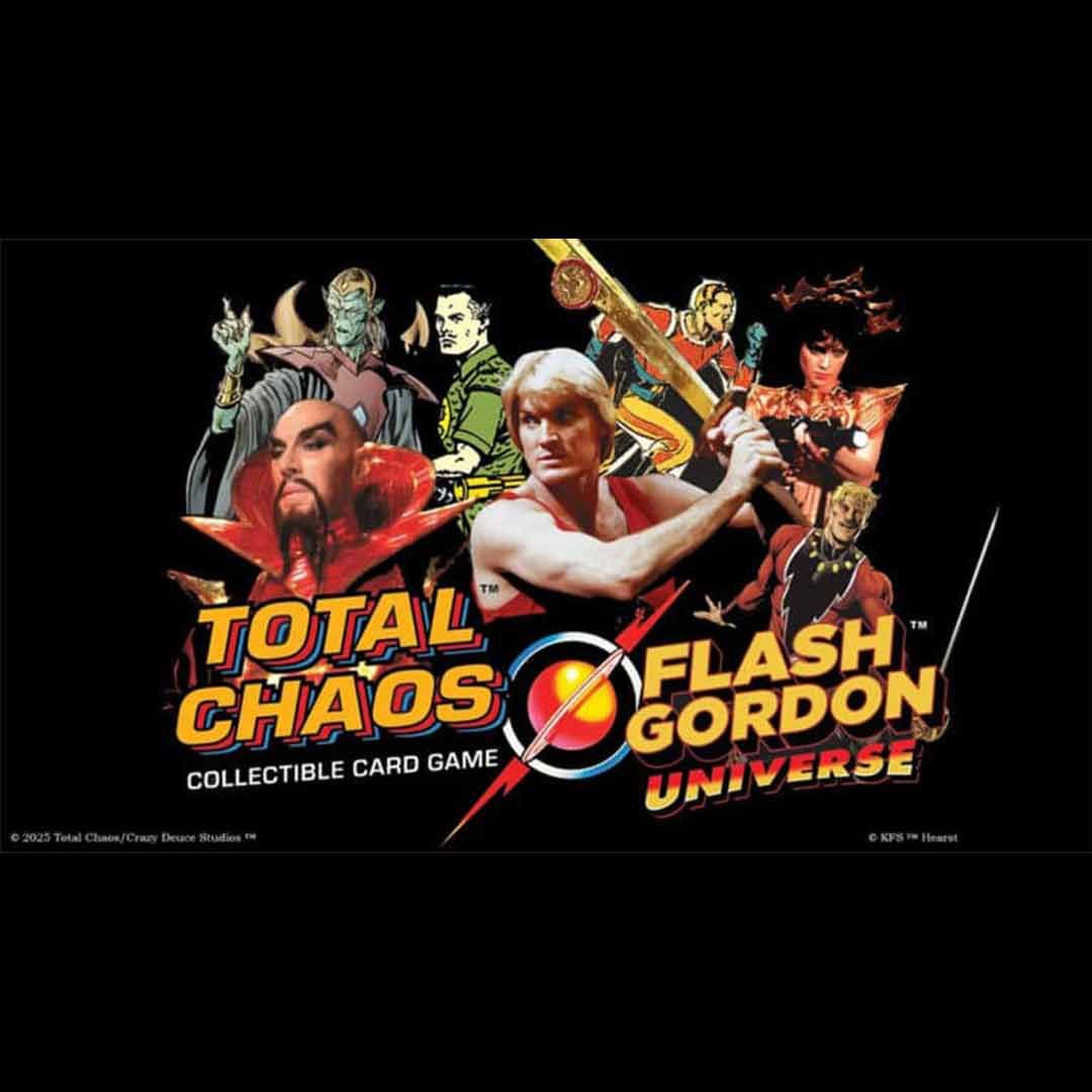 Total Chaos – Flash Gordon Universe: Neues Sammelkartenspiel startet erfolgreich auf Kickstarter