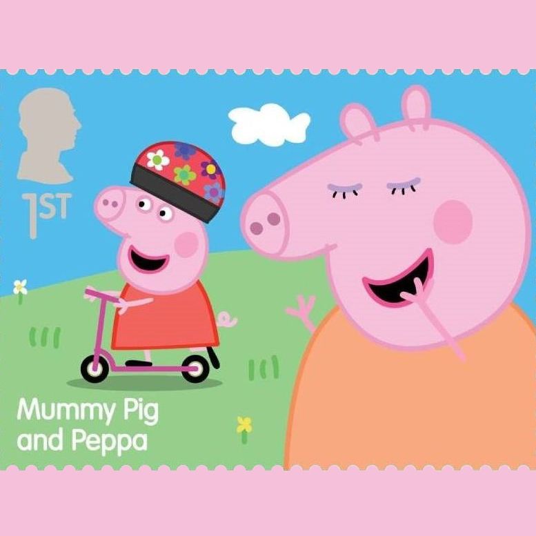 Royal Mail Marks 20 Years of Peppa Pig with Set of Special Stamps