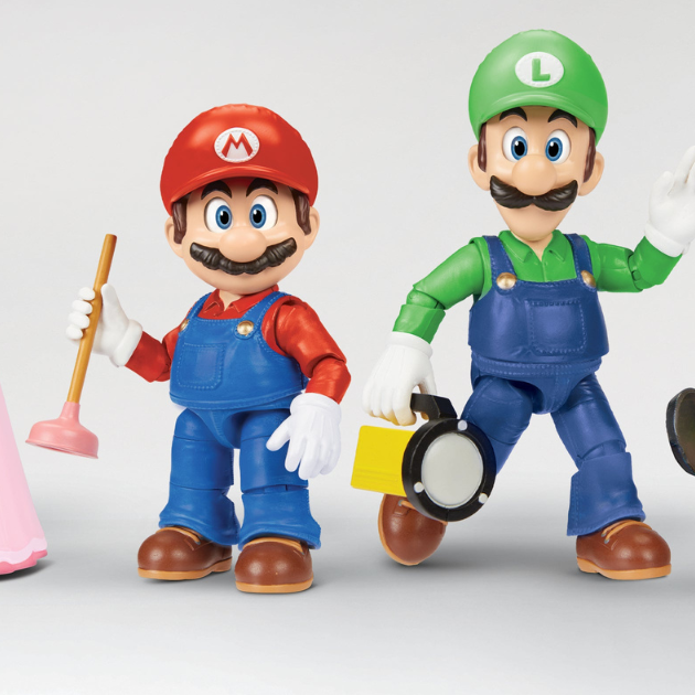 Super Mario Bros. Movie Toys with a Super Audience Giveaway
