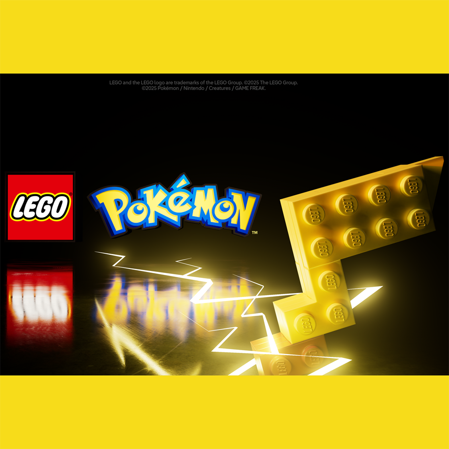 The Pokémon Company International arbeiten zusammen, um die Welt von Pokémon Stein für Stein zum Leben zu erwecken.