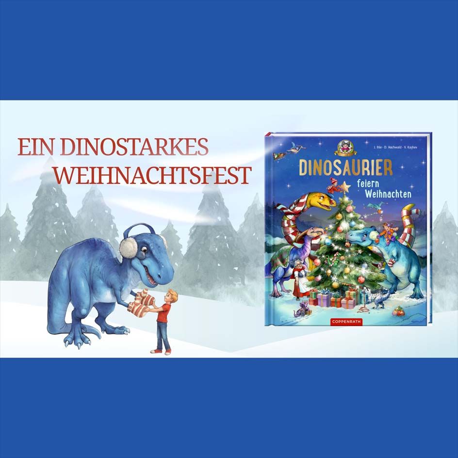Weiße Weihnacht mit Madame Freudenreichs Dinos!