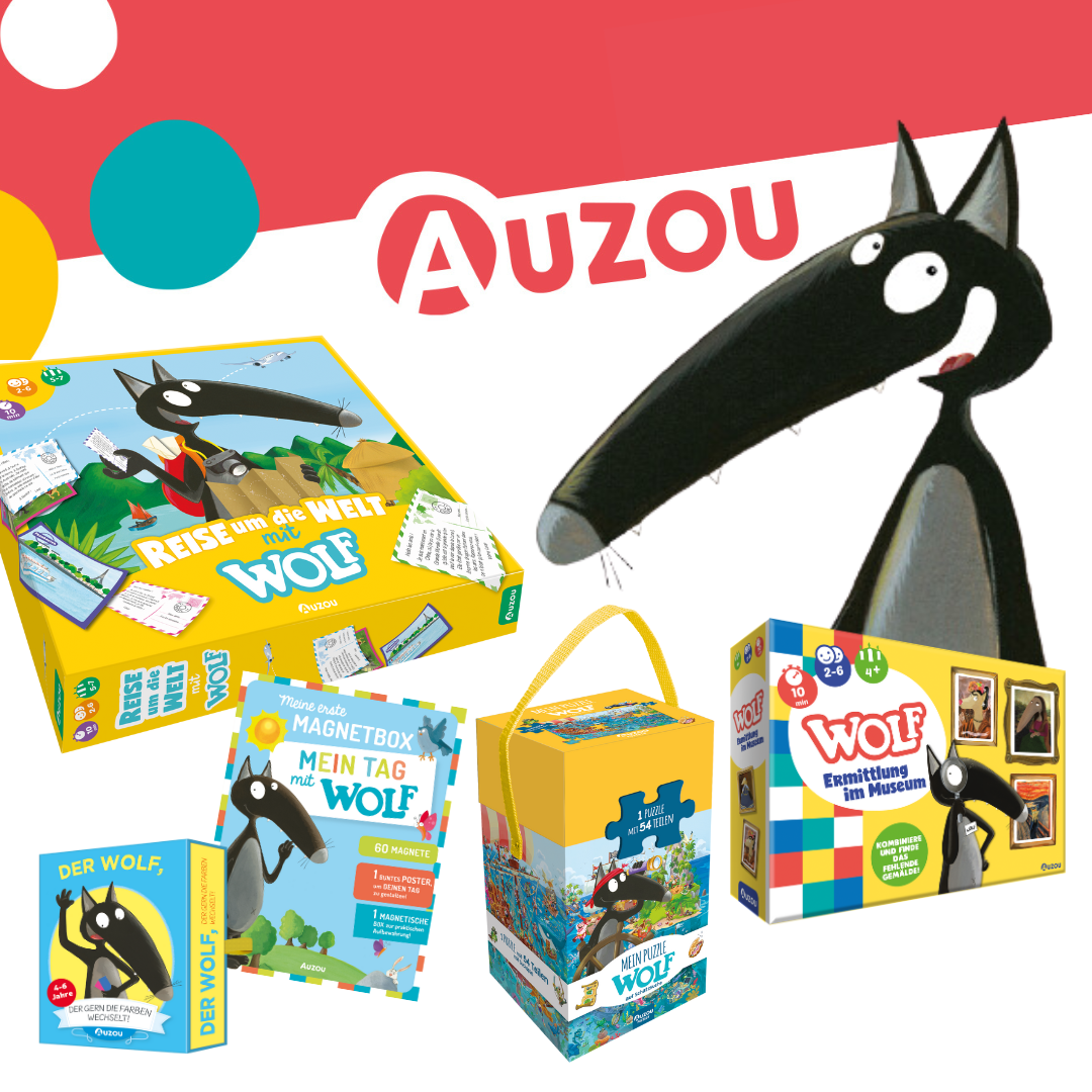Kennst du schon den Kinderbuchheld Wolf?