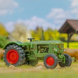 Schmankerl: Deutz-Schlepper in Gebrauchsoptik