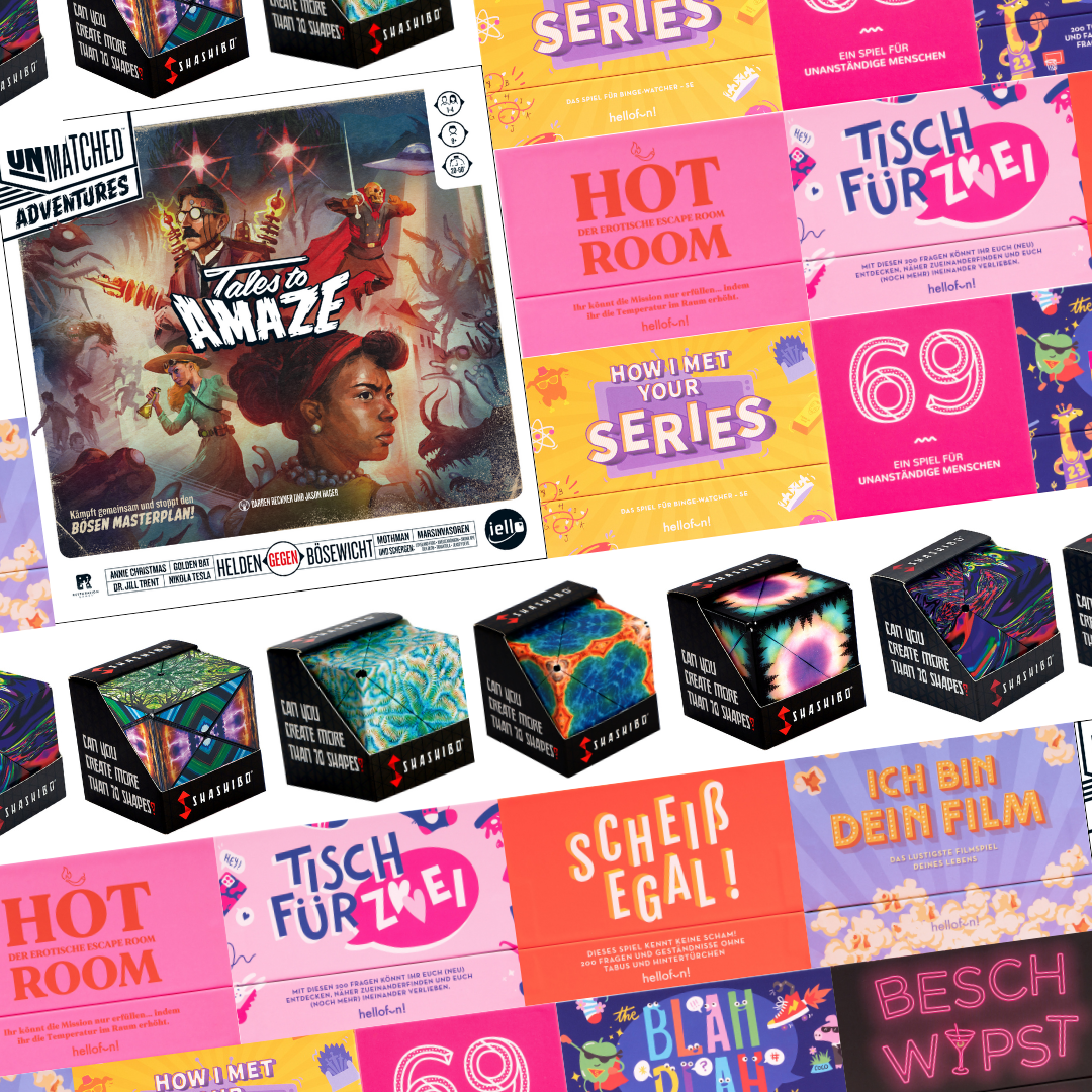 HUCH! & Hutter Trade: Unsere Neuheiten im Mai