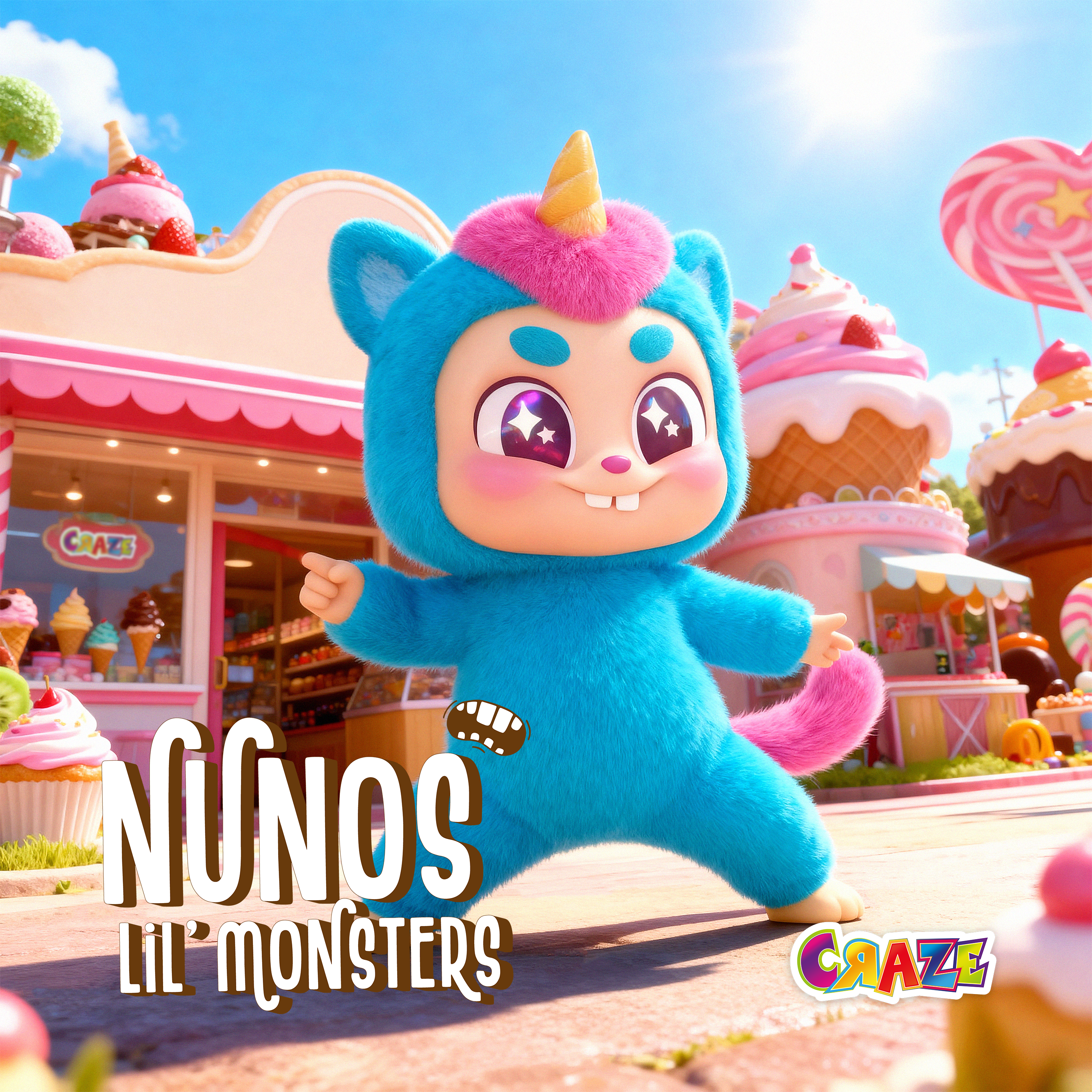 NUNOS LIL’ MONSTERS & CRAZE BOUNZZ – Zwei Top-Trend-Themen von CRAZE