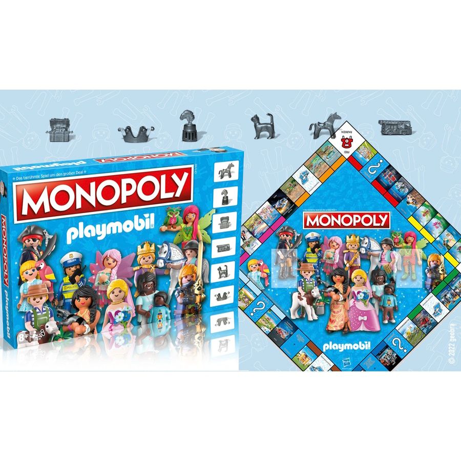Gemeinsame Abenteuer: Winning Moves und PLAYMOBIL präsentieren MONOPOLY PLAYMOBIL Edition
