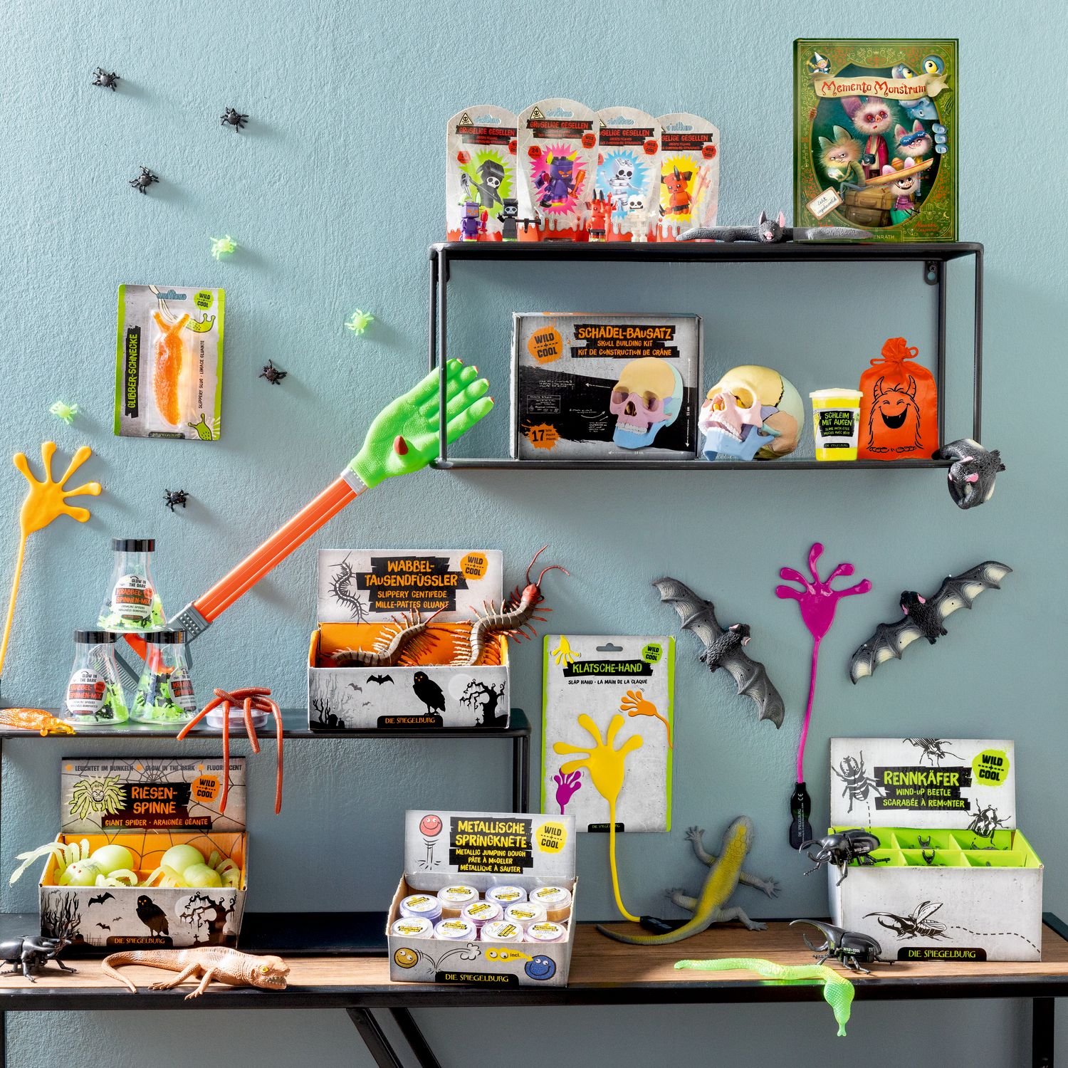 Gruselspaß zu Halloween mit den Neuheiten von "Wild + Cool" von DIE SPIEGELBURG