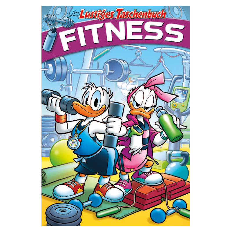 Sportliche Vorsätze: Mit Donald Duck im Lustigen Taschenbuch Fitness Nr. 1