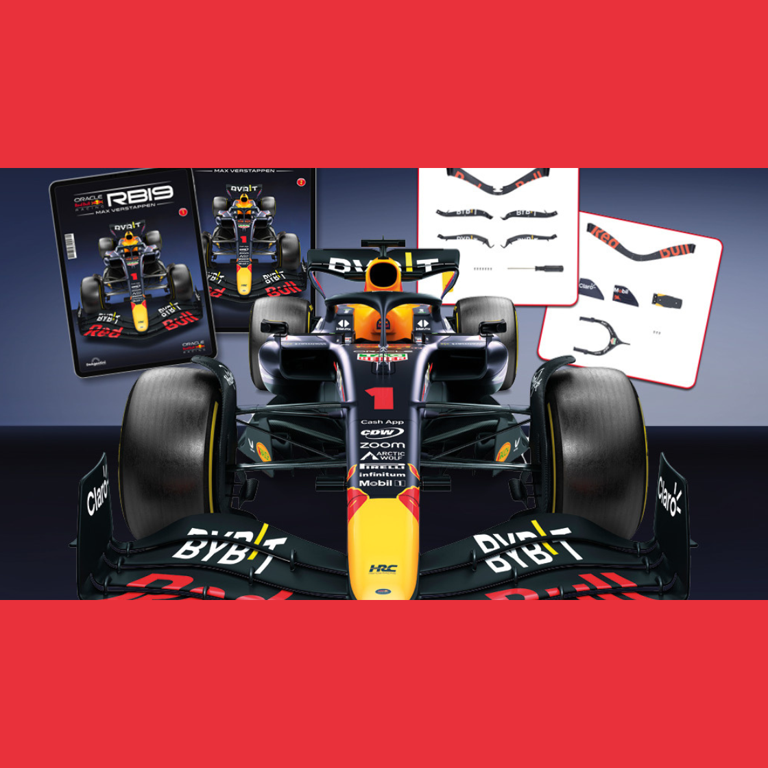 De Agostini Announces Oracle Red Bull Racing RB19 Formula One Build-Up Model Subscription