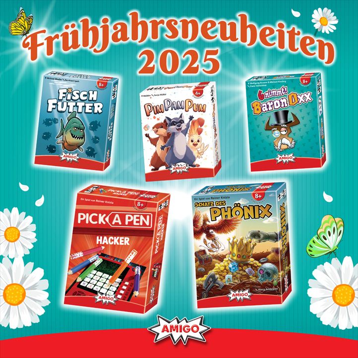 Ausblick auf die AMIGO Frühjahrsneuheiten 2025