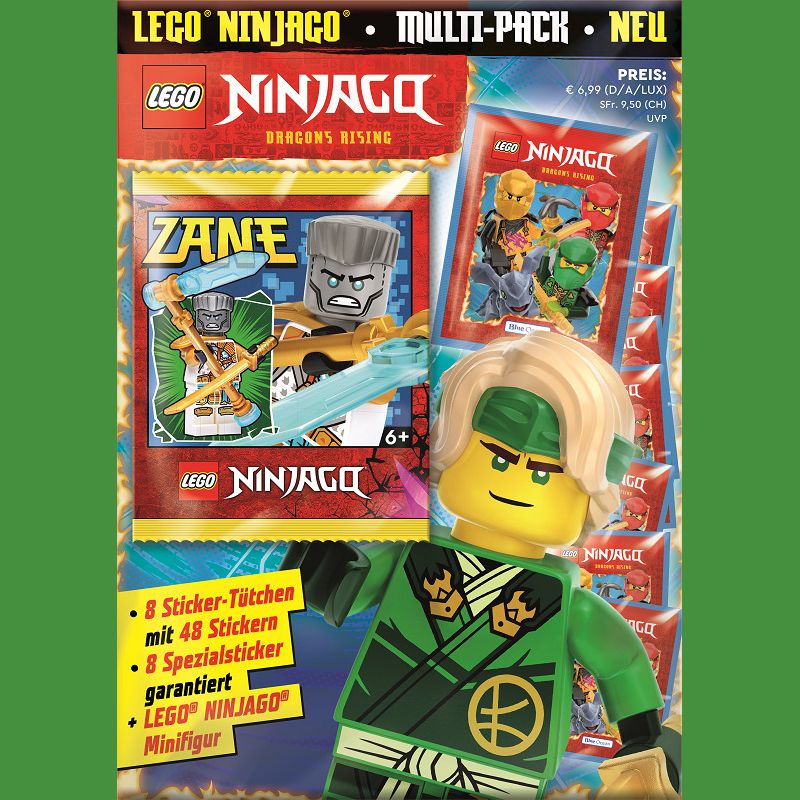 Neue Stickerkollektion zu LEGO NINJAGO