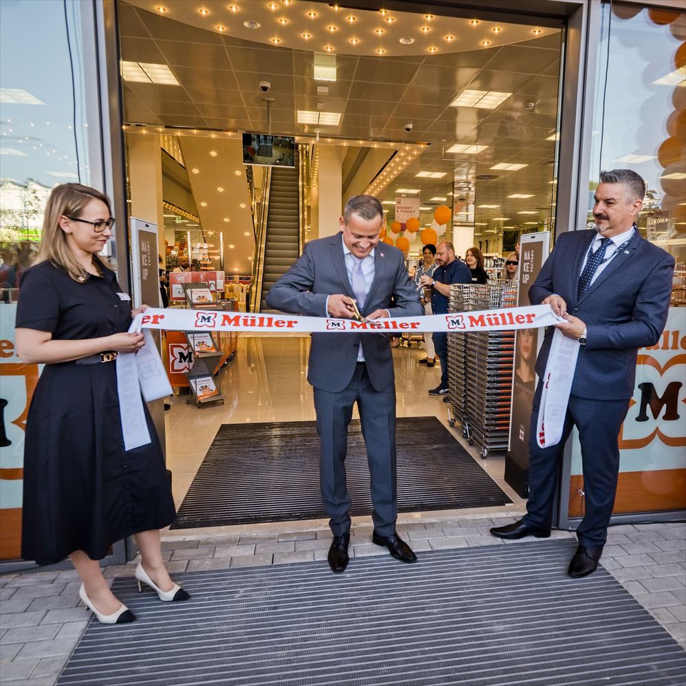 Müller expandiert in die Slowakei: Investition von 14,7 Mio. Euro und bis zu 25 Filialen geplant