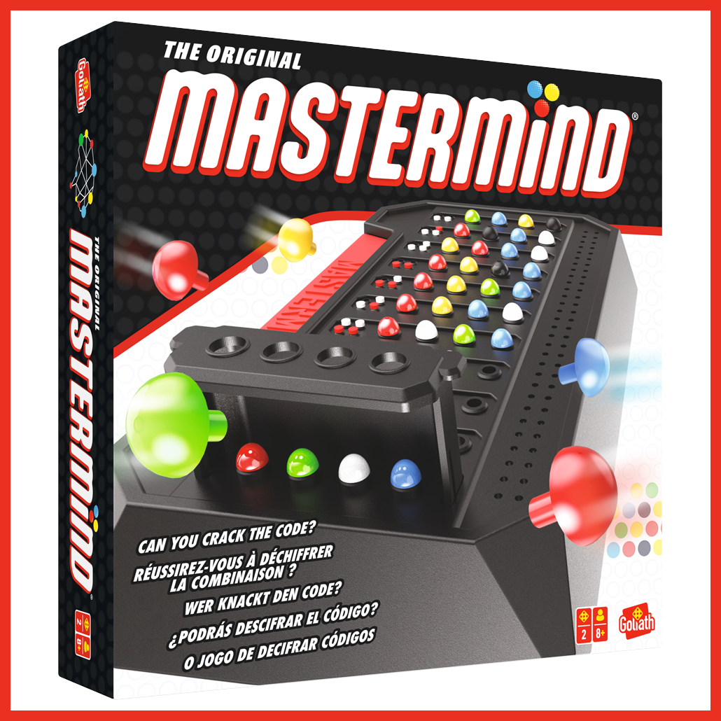 Goliath schließt mehrjährigen Vertrag mit Hasbro für die legendäre Marke Mastermind