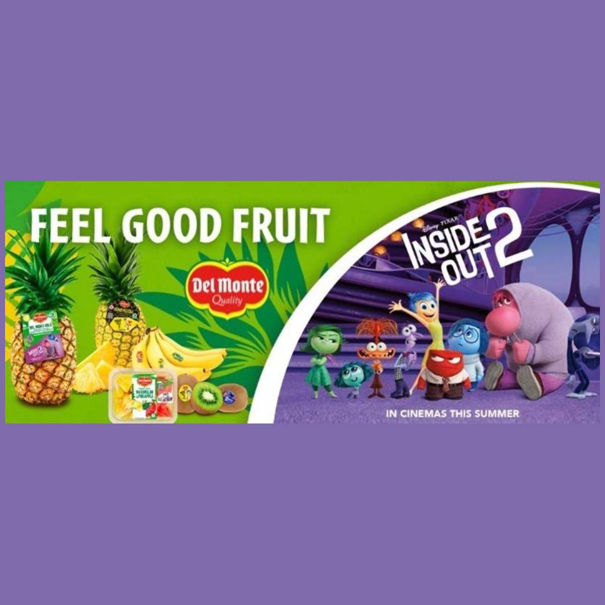 Del MonteR Teams Up with Disney and Pixar's "Inside Out 2"