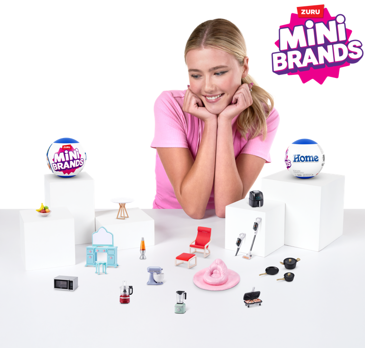 Mit den Mini Brands Home Überraschungskapseln von ZURU zum Traumhaus