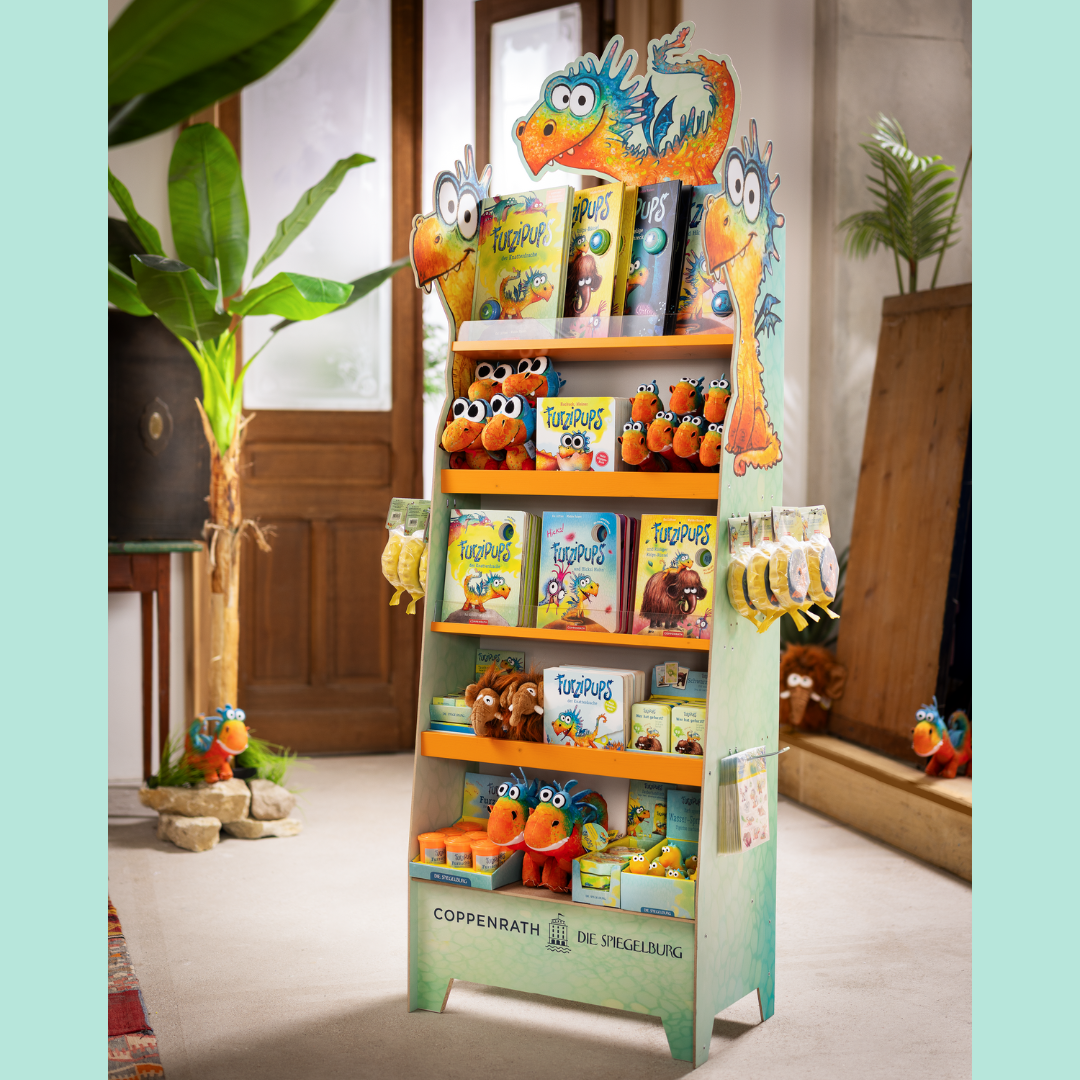 Furzipups - neues Verkaufsdisplay bei Coppenrath