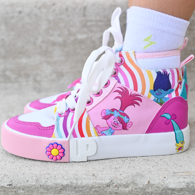 Step Into a Vibrant Wave of Color, Glitter and Positivity With Ground Up X Foot Locker Kids Exclusive Trolls Collection