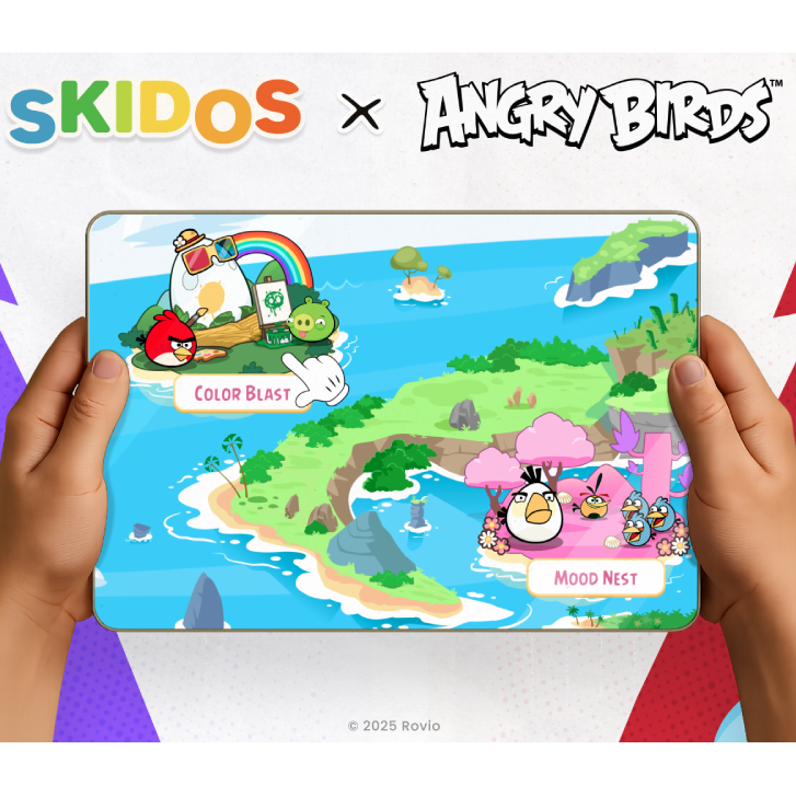 SKIDOS and Rovio Reimagine Angry Birds to Help Young Kids Learn Emotions