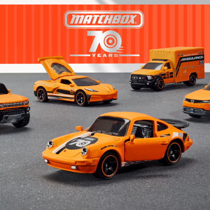 Mattel feiert 70-jähriges Matchbox-Jubiläum