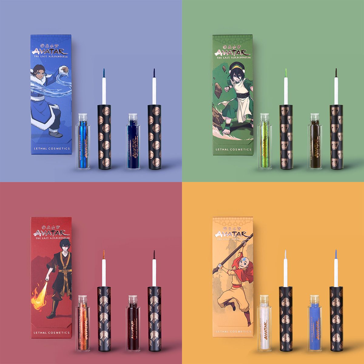 Paramount Consumer Products, Nickelodeon und Lethal Cosmetics präsentieren AVATAR: THE LAST AIRBENDER-Kollektion