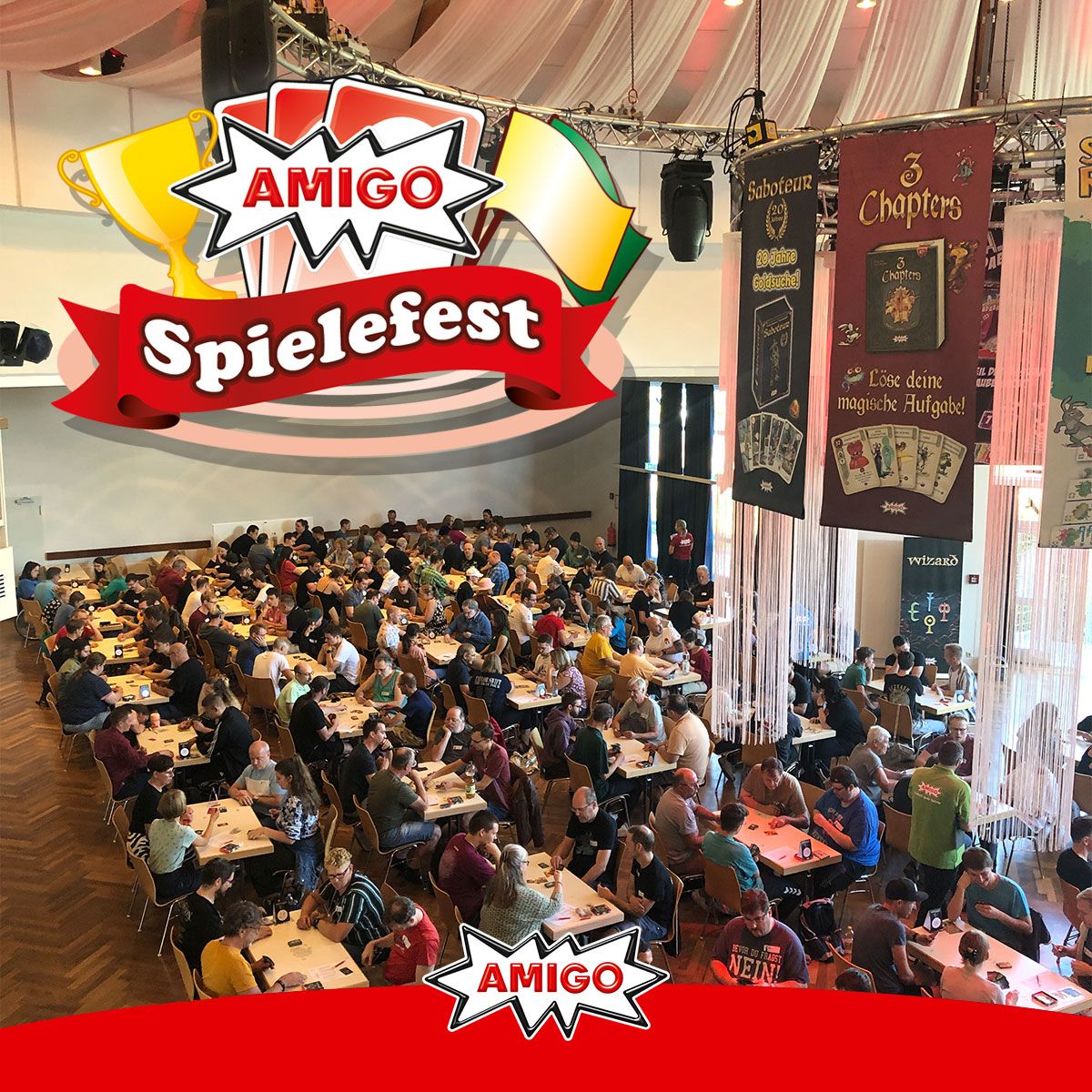 Das war das AMIGO-Spielefest – Spielspaß, 5 Kartenspiel-Meister und über 1.000 EUR Spenden