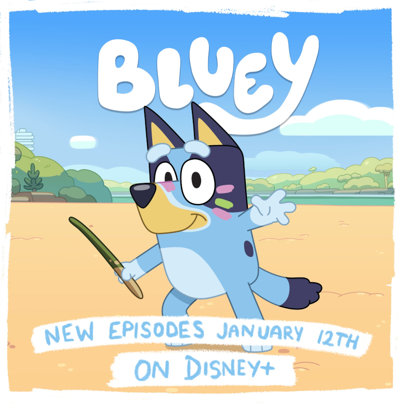 Ten all-new episodes of Bluey coming to Disney+