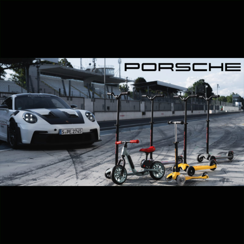 Micro & Porsche Launch Three Exclusive Micromobility Products