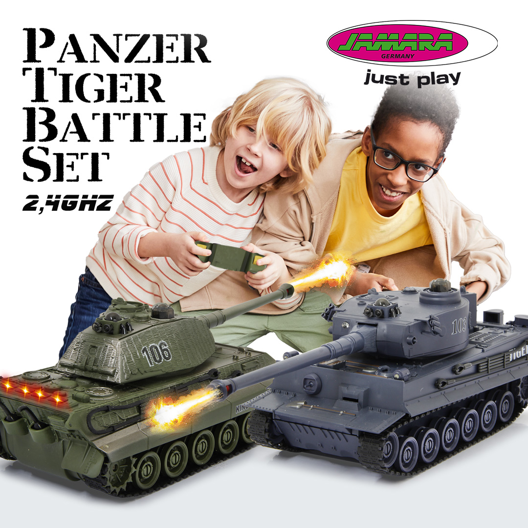 Das neue Tiger Battle Set 1.28 von Jamara