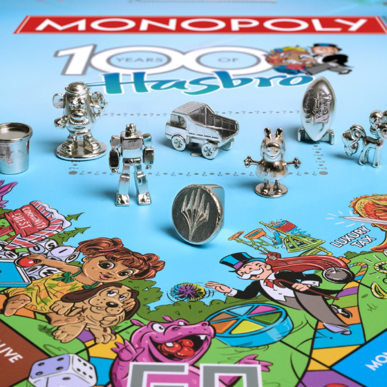 WS Game Company Creates Custom-Illustrated Monopoly Game for Hasbro's 100th Anniversary